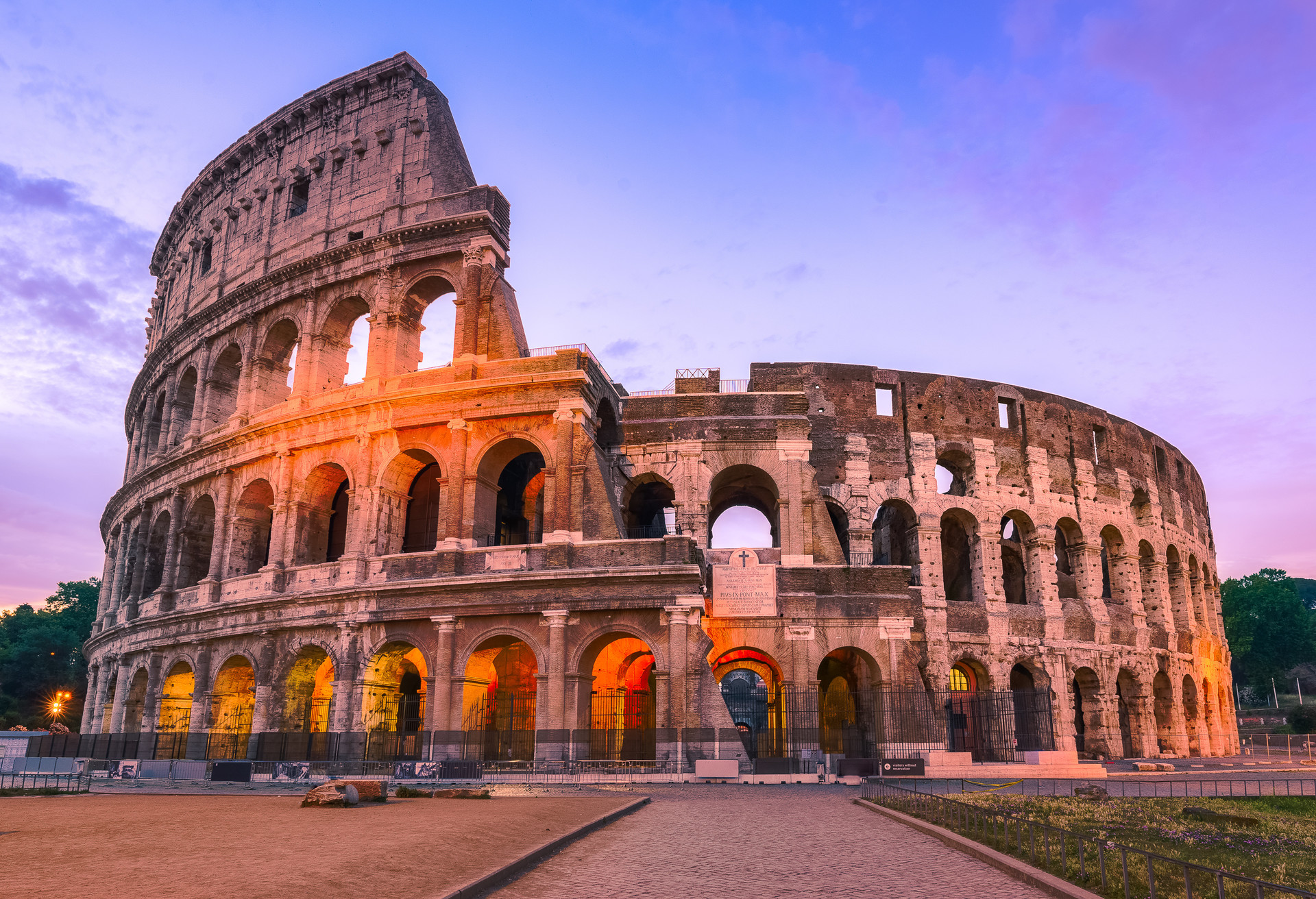 Het Colosseum in Rome was beslist gebouwd om indruk te maken