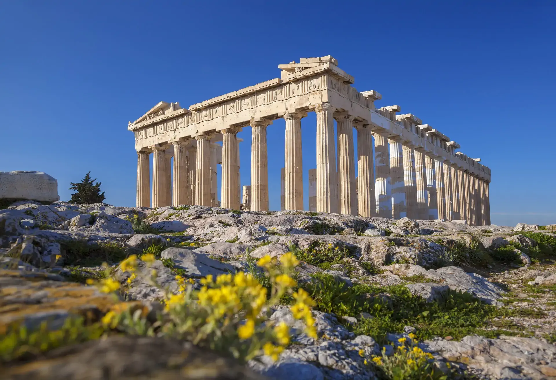 Het Parthenon in Athene is wellicht het meest beroemde voorbeeld van klassieke Griekse architectuur